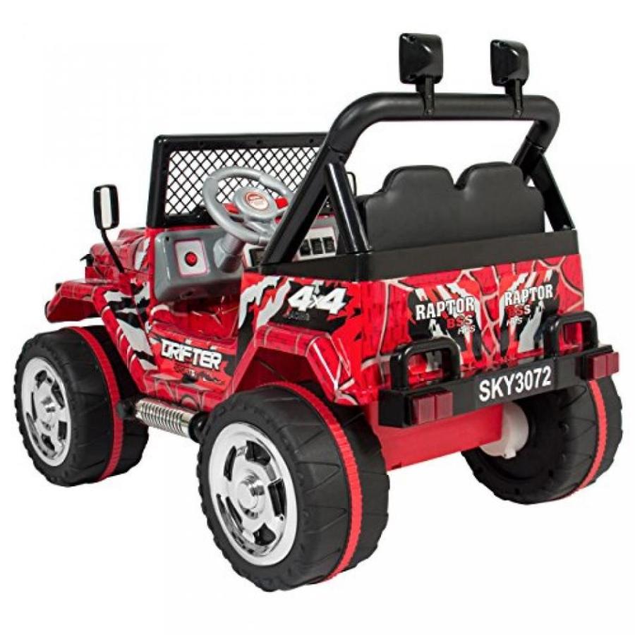 電子おもちゃ Best Choice Products 12V Ride On Car W Remote Control, Red