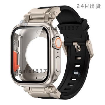 🔥免運 臺灣出貨🔥蘋果Apple watch S10 46mm Ultra 3 49mm 探索者錶帶 配360防水殼