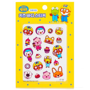 April Korea April Korea Pororo 身體貼紙 - # CT03 1pc-美容工具