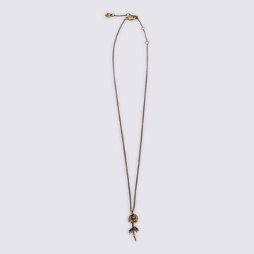 Alexander McQueen Gold Brass Necklace