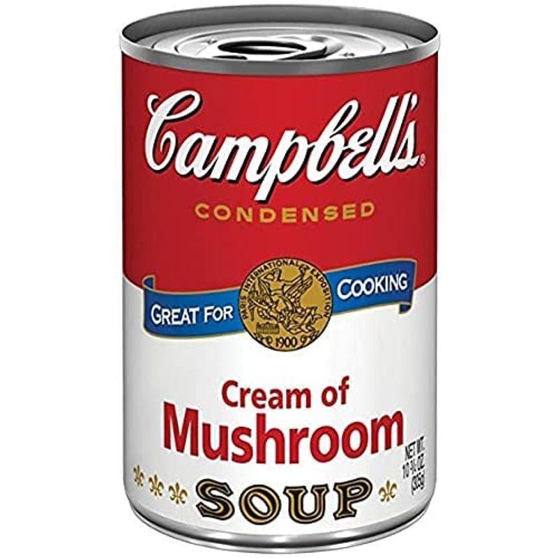 LINEショッピング　300g×12　濃縮缶スープCampbell's　キャンベル　クリームマッシュルーム