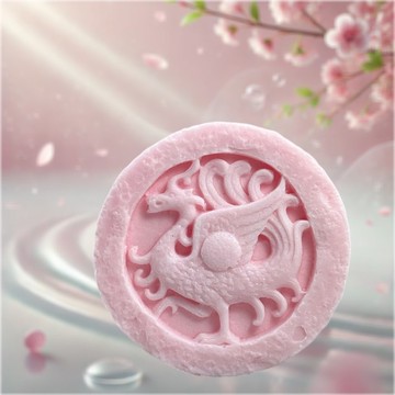 開運精油皂 - 獨家特調開運配方 石雕款4神皂系列-朱雀