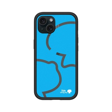 iPhone 15 Mod NX 黑 - We TAIWAN : a-We Collection - a-We Mochi (藍)