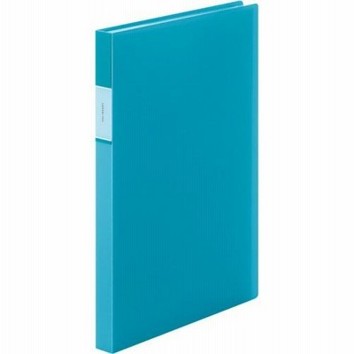 キングジム　ＦＡＶＯＲＩＴＥＳ　クリアーファイル（透明）　Ａ４タテ　４０ポケット　背幅２４ｍｍ　水色　ＦＶ１６６ＴＷミス　１冊 （お取寄せ品）