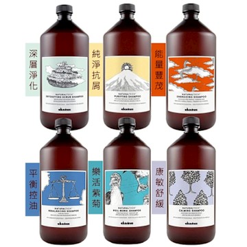 Davines 達芬尼斯 新自然生機系列洗髮精 1000ml (能量豐茂/樂活紫橘/康敏舒緩/純淨抗屑等...多款任選)