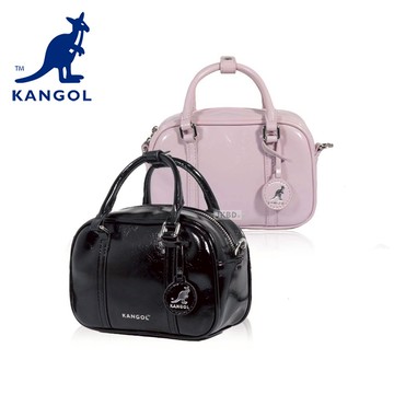 袋鼠 【 KANGOL 】皮革側背小方包 65228703 -廠商直送