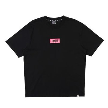 NBA 落肩 迷彩BOX刺繡 短袖上衣 湖人隊 3625101520