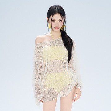 VIVILIAN甜美少女性感比基尼3件式泳衣套裝