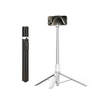 自拍桿 CYKE F07 迷你手機自拍桿+藍芽輔拍捍(輔拍器) 偽單眼自拍桿 自動彈開腳架 輕便迷你自拍桿 【愛瘋潮】