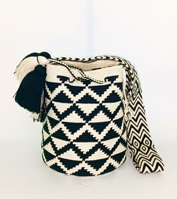 Two-tone WAU bag, Size M+