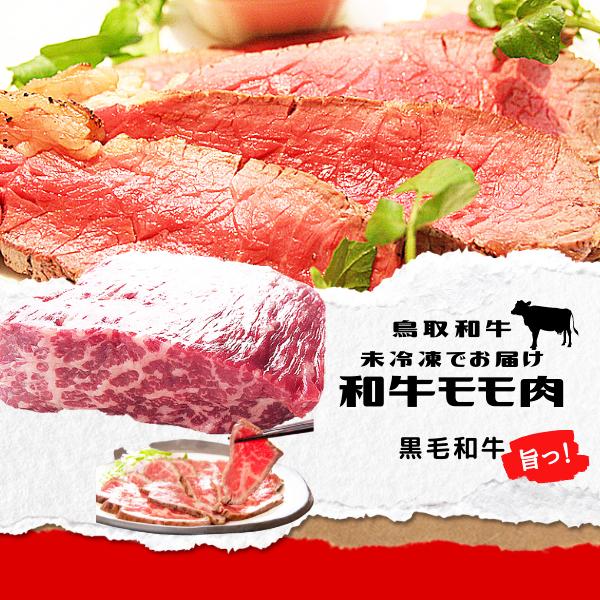 鳥取和牛 400g  A4  A5ランク モモブロック 国産牛 精肉 400g  国産黒毛和牛肉 送料無料