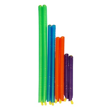 食品保鮮密封棒 12.5cm 2支 + 18.5cm 2支 + 22.5cm 2支 + 28.5cm 2支  混和顏色  1組