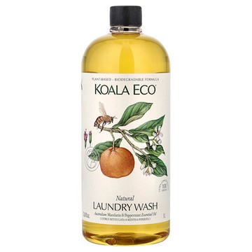 Koala Eco, 天然洗衣液，澳大利亞柑橘薄荷精油，33.8 液量盎司（1 升）
