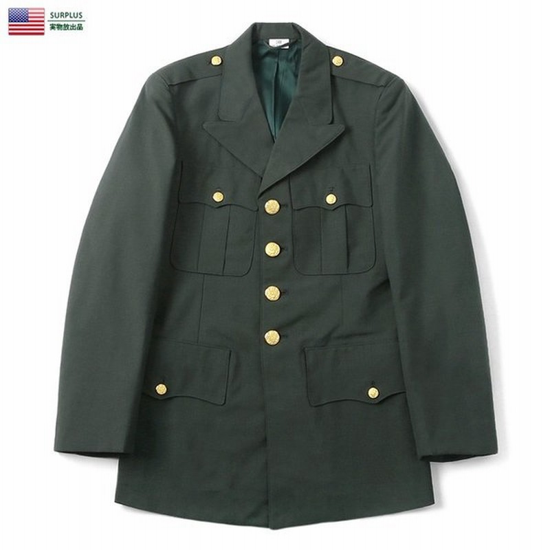 実物 新品 米軍 U S Army Tropical ユニフォーム ドレスジャケット デッドストック 米陸軍 ミリタリージャケット 制服 正装 軍服 クーポン対象外 I 通販 Lineポイント最大0 5 Get Lineショッピング