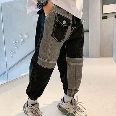 小学生 パンツ ズボン ボトムス 男の子 ブラック デニム キッズ 子ども 子供服 ファッション おしゃれ 秋 冬 春 ダンス 通学 通販 Lineポイント最大get Lineショッピング