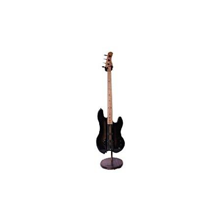 Ruach Music(ルアクミュージック) RM-GS2-W Wooden Bass Guitar Stand Walnut  木製ベーススタンド 1本