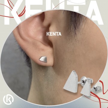 山石形耳環 耳環男 個性 中性耳環 潮流 不鏽鋼耳環 健太選物⋆˖°