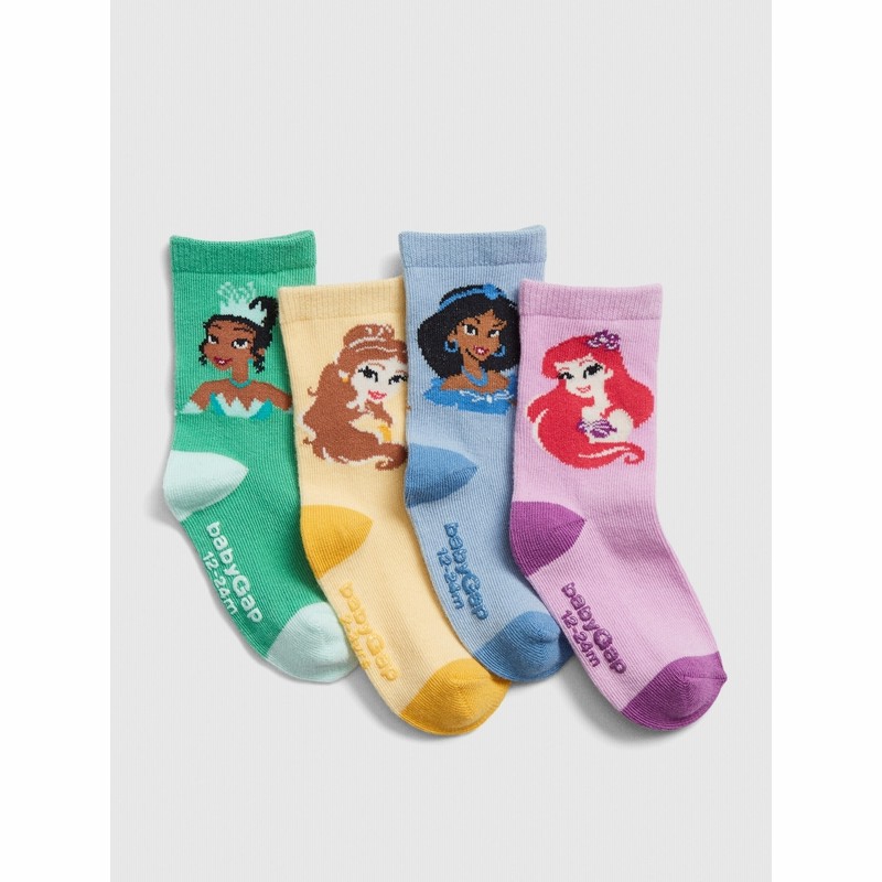 Babygap ディズニー プリンセス クルーソックス 4足組 通販 Lineポイント最大4 0 Get Lineショッピング