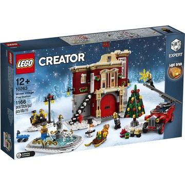3499【台中翔智積木】LEGO樂高 10263 Winter Village Fire Station 冬季消防局
