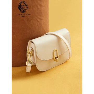 老人頭包包女2025新款秋冬高級質感斜挎包真皮女包單肩腋下馬鞍包