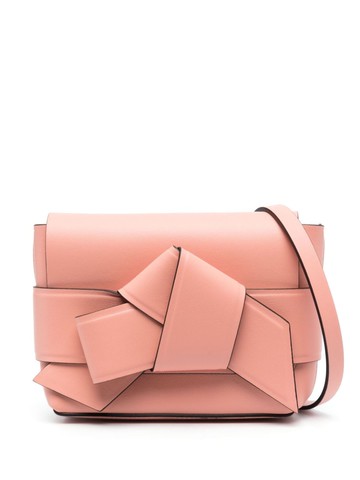 Acne Studios - mini Musubi crossbody bag - unisex - Calf Leather - One Size - Pink