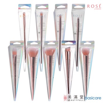 ROSE by basicare 眼影刷 粉底刷 腮紅刷 蜜粉刷 修容刷 遮瑕刷 圓頭刷 斜角刷 眼妝刷具組 彩妝刷具組