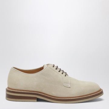 Panama suede derby shoes