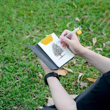 LHiDS 磁吸收納筆記 A6-輕量版/手寫本/磁吸收納/文具收納