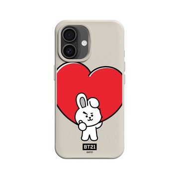 iPhone 16 SolidX 貝殼灰 - BT21 - SHOOKY for You