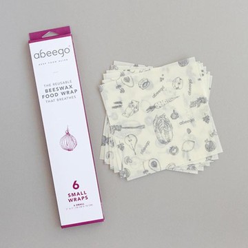 Abeego蜂蠟布(共5種大小組合) 小塊兒 六入組