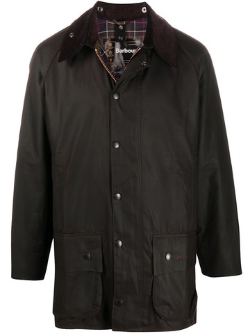 Barbour - Beaufort snap-fastening coat - men - Fabric - 42 - Green