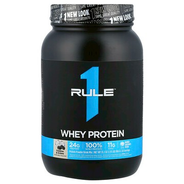 Rule One Proteins, 混合乳清，蛋白質粉混合飲品，曲奇奶油味，1.95 磅（884 克）