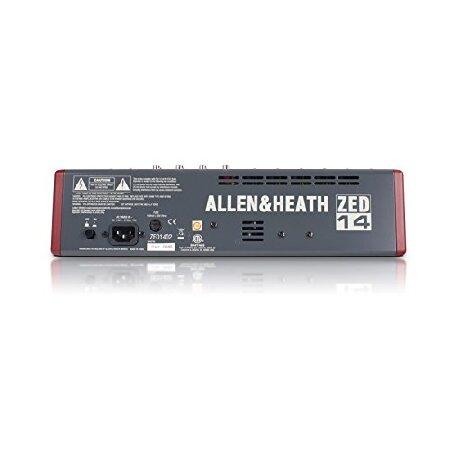 Allen  Heath ZED 14 ・ Console analogique