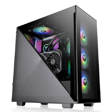 【獨家！另享10%回饋】曜越 Divider 300 TG ARGB 強化玻璃中直立式機殼/黑CA-1S2-00M1WN-01/白CA-1S2-00M6WN-01