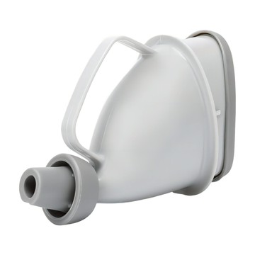 E.dot 便攜式應急尿壺 灰色 PP材質 15x10cm  1個