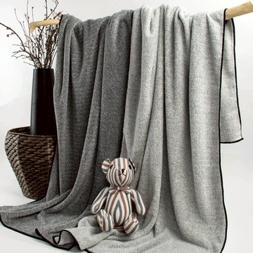 日本新款竹纖維大浴巾大人家用比純棉吸水兒童男女夏薄款竹炭