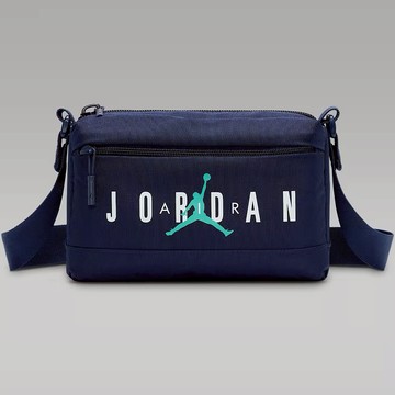 【NIKE耐吉】Jordan喬丹Crossbody藍色小潮流休閒斜跨包(JD2523039AD002/IB8478410)百搭時尚側背包經典配色可調式背帶單肩包多收納肩背包交換禮物 男生禮物 女生禮物