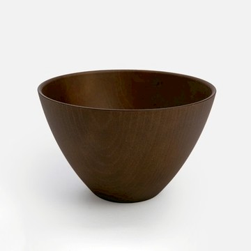 SUNLIFE木紋碗12.8cm 淺咖啡