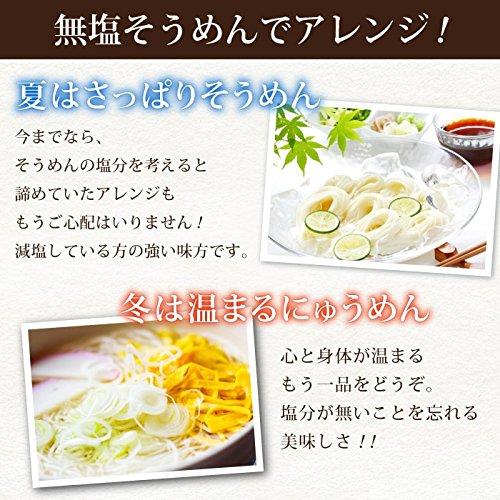 無塩そうめん 国産小麦使用 10袋セット