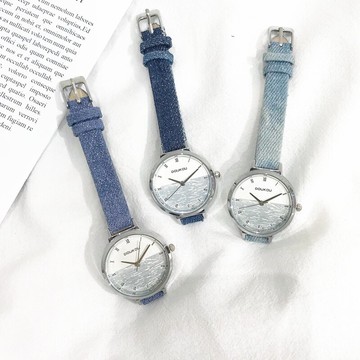 手表ins小眾設計女中學生復古森系小清新防水學院風韓版簡約氣質