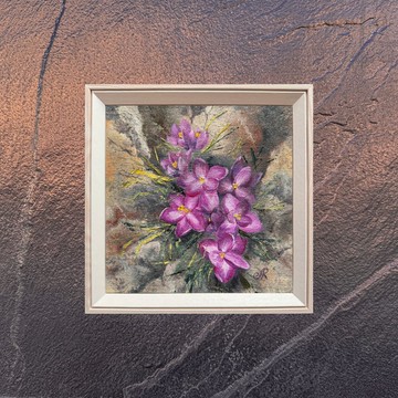 花卉原創繪畫花卉油畫