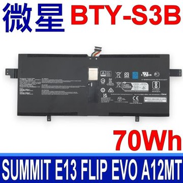 MSI 微星 BTY-S3B 電池 Summit E13 Flip Evo A11MT A12MT A13MT
