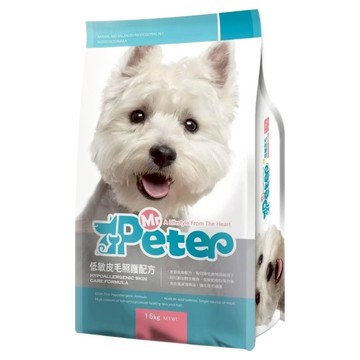 Mr.Peter 皮特先生 低敏皮毛照護配方 飼料  Salmon  16kg  1袋