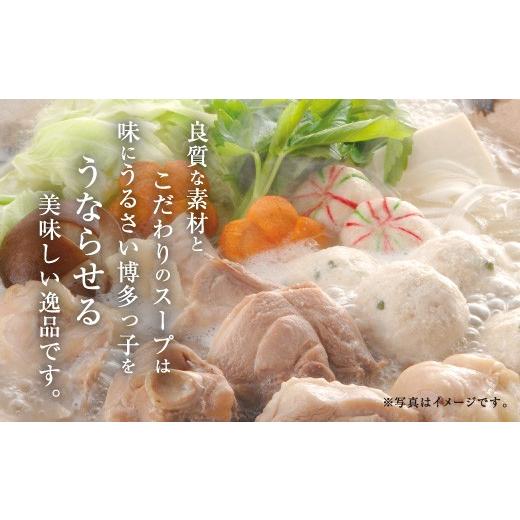 ふるさと納税 福岡県 古賀市  はかた一番どり 水炊き・もつ鍋セット　(株)あらい