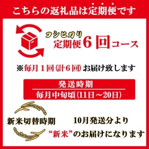 南魚沼産コシヒカリ5kg×6回