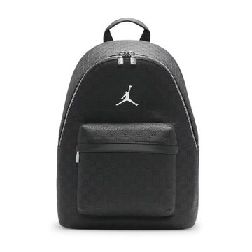 Nike 後背包 Jordan Monogram 黑 滿版 13吋筆電包 電腦包 書包 陳傑憲同款改版 JD2523020AD-001