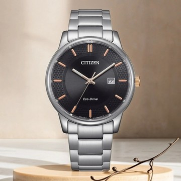 CITIZEN 星辰 光動能經典手錶 開學購物季 送禮首選-黑/40mm BM6977-70E
