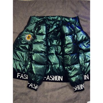 棉衣男韓版潮流冬季加厚棉服個性亮面男士保暖黑色灰色棉襖外套