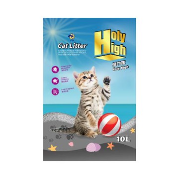 HolyHigh 活力孩 除臭低塵結塊貓砂10L(3入組)