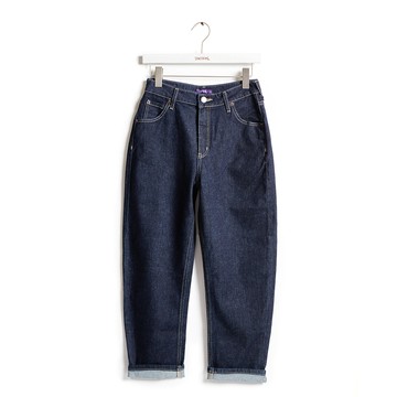 SOMETHING｜女裝｜立體丹寧氣球鐘型褲